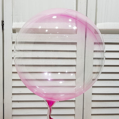 PVC칼라풍선-핑크(10개/지름20Cm)