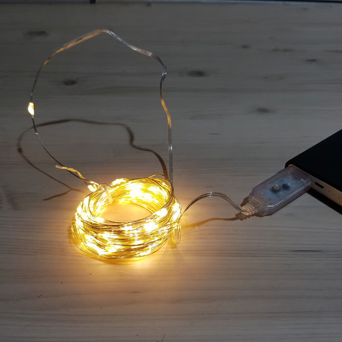 100LED전구(USB)