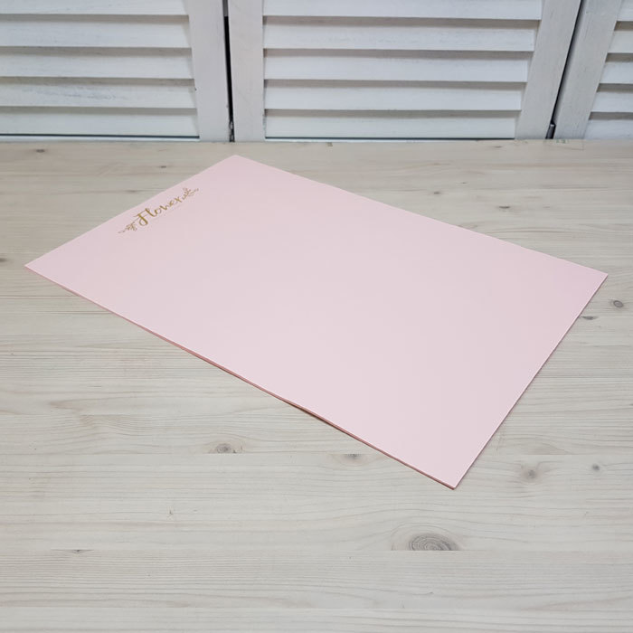 플라워 종이포장지-핑크(15장/50g)