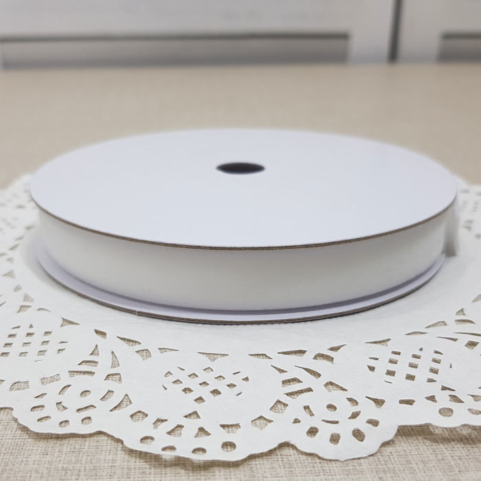 벨벳리본15mm-화이트(10yd)	