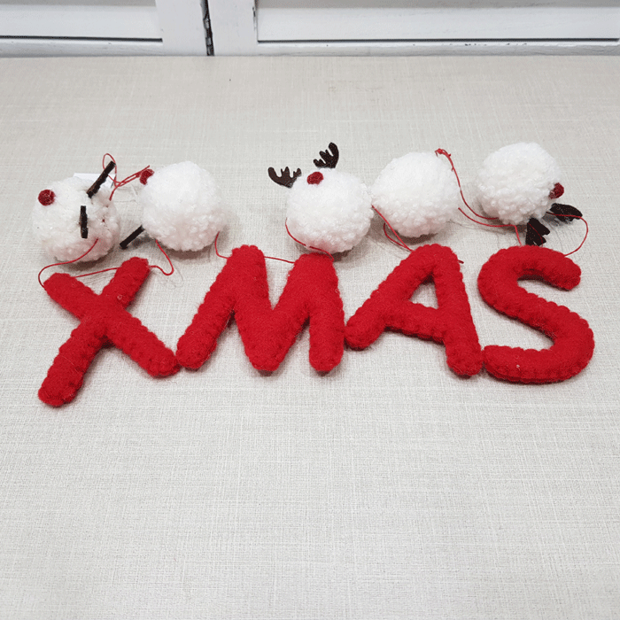 사슴XMAS가랜드(120Cm)