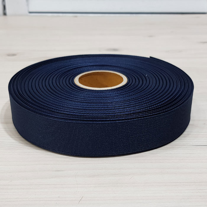 골직리본 25mm-곤색