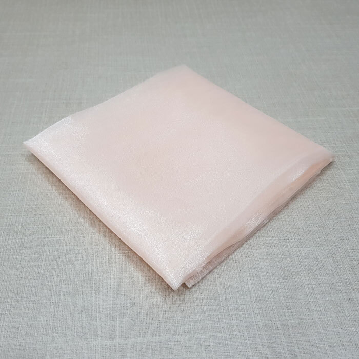 시스루보자기(70*70Cm)-피치