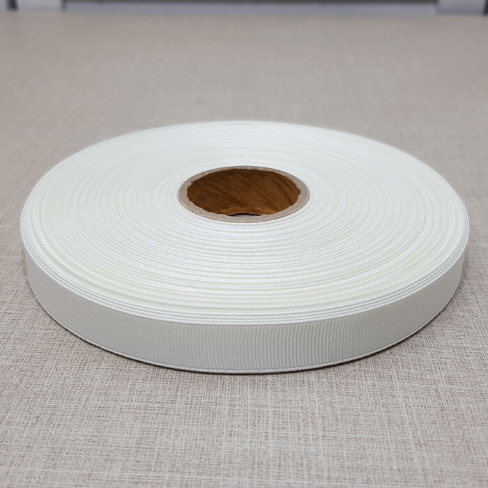 골직리본 15mm-백아이보리