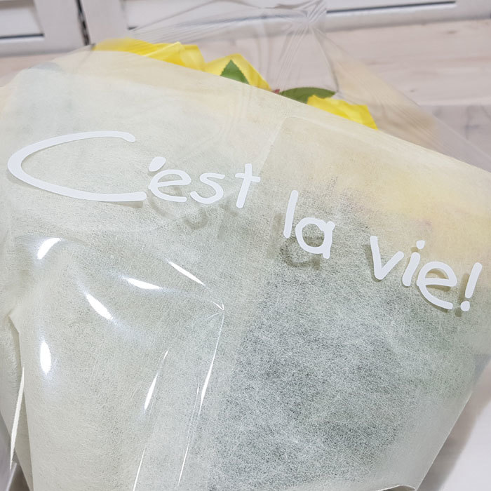 C’est la vie포장지-화이트(20장)