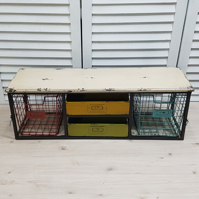 철제바스켓 서랍장
