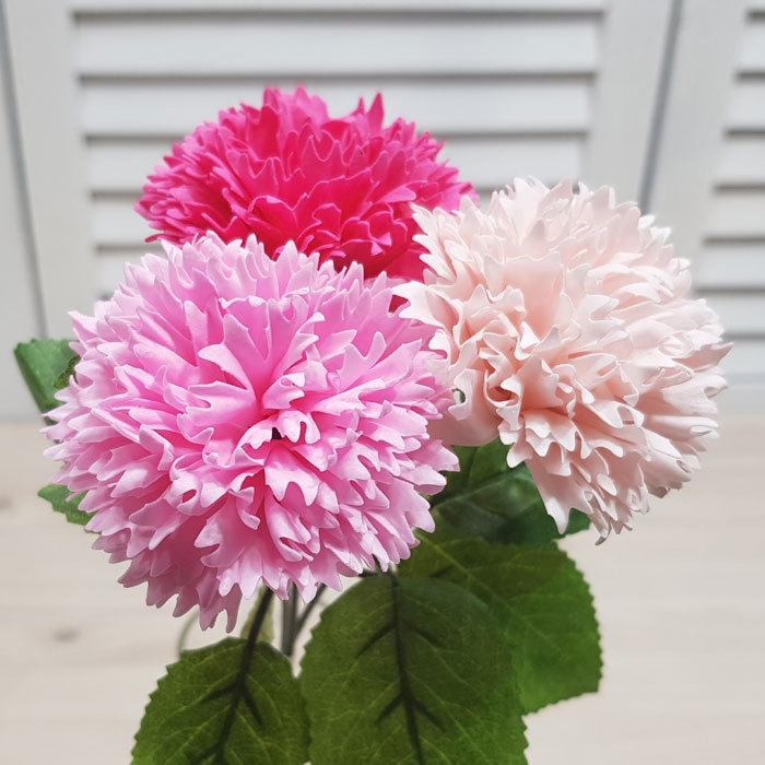 엘레강스 비누카네이션 3색-진핑크계열