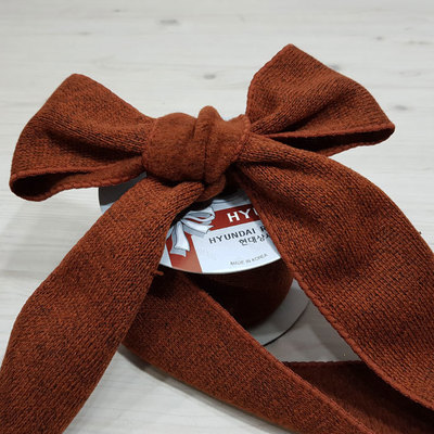 <특가>빅뱅리본 80mm-rust brown(5yd)