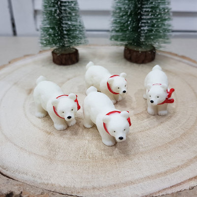 목도리 곰4개