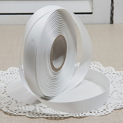 캣츠리본15mm-화이트