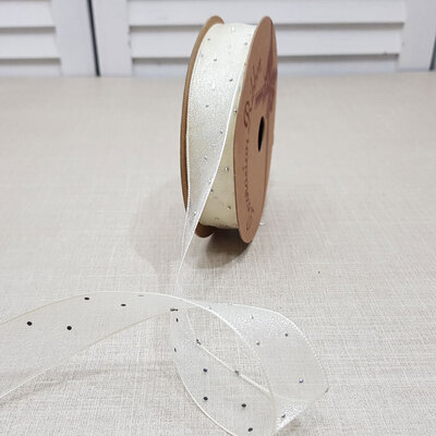 큐빅오간디25mm-아이보리