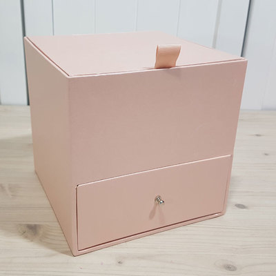 2층서랍박스-핑크(완제품)