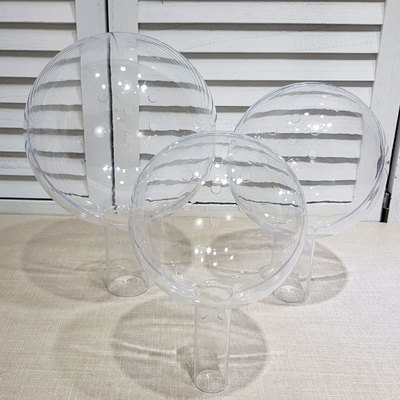 아크릴 손잡이투명볼-14Cm/16Cm/20Cm(5개)