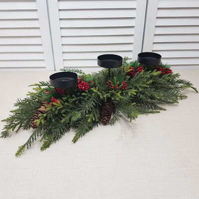 파인캔들홀더3구