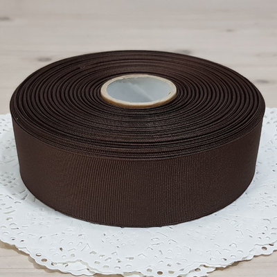 골직리본 40mm-진밤색