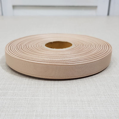 골직리본 15mm-베이지