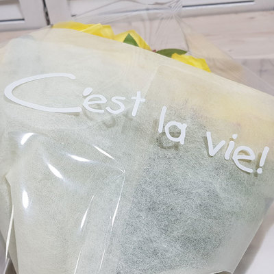 C’est la vie포장지-화이트(20장)