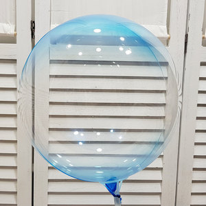 PVC칼라풍선-블루(10개/지름20Cm)